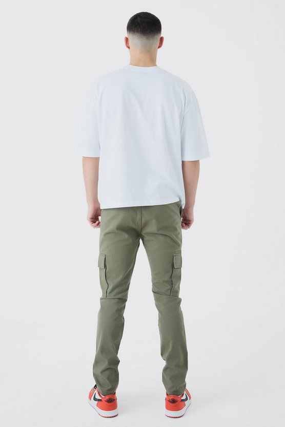 Kastiges Oversize T-Shirt mit Bronx-Print