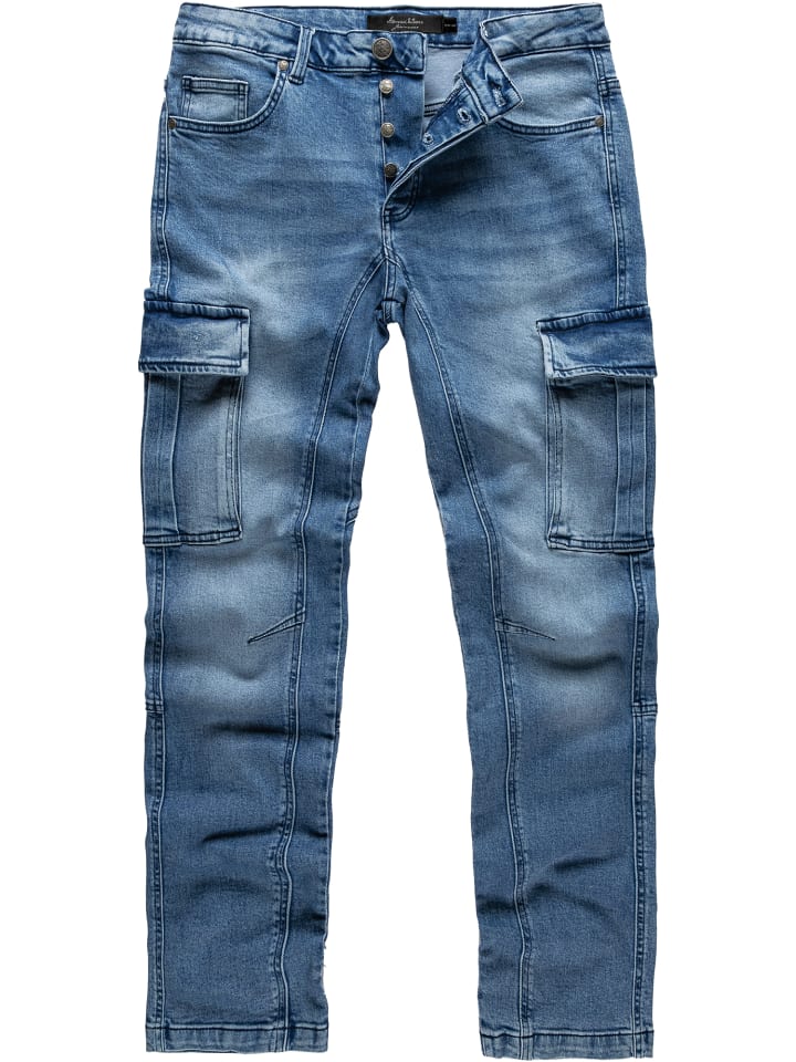Amaci&Sons Jeans Regular Slim CARY in Hellblau günstig kaufen