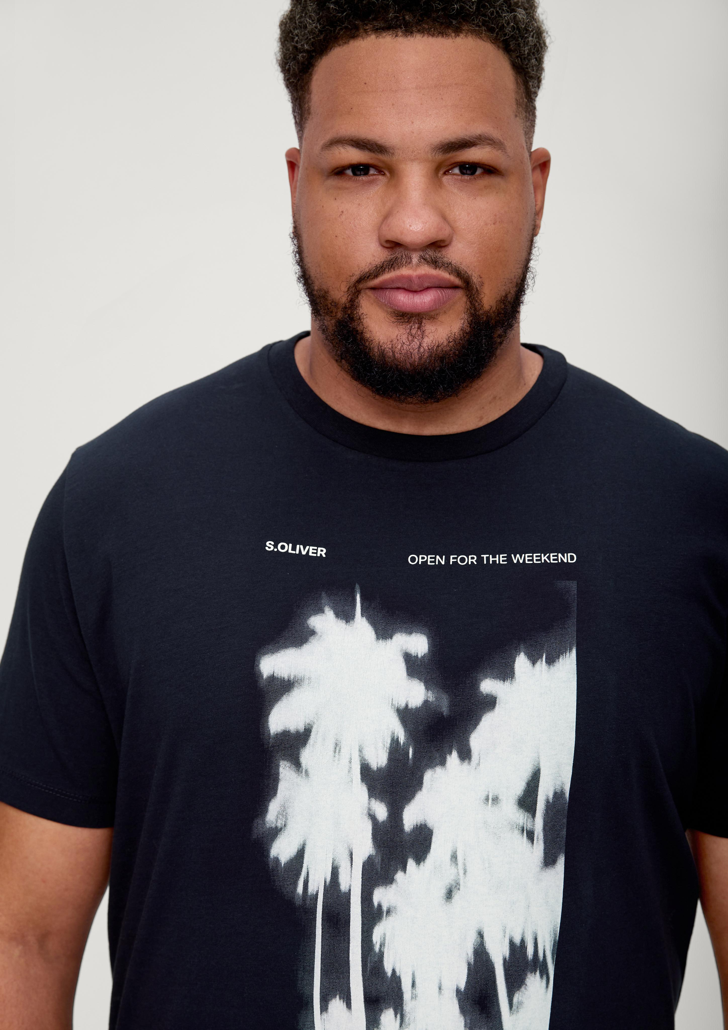 T-Shirt mit Frontprint  2135657-59D1