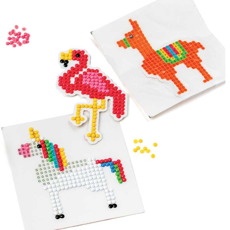 Coffret 6 créations stickers paillettes Oxybul