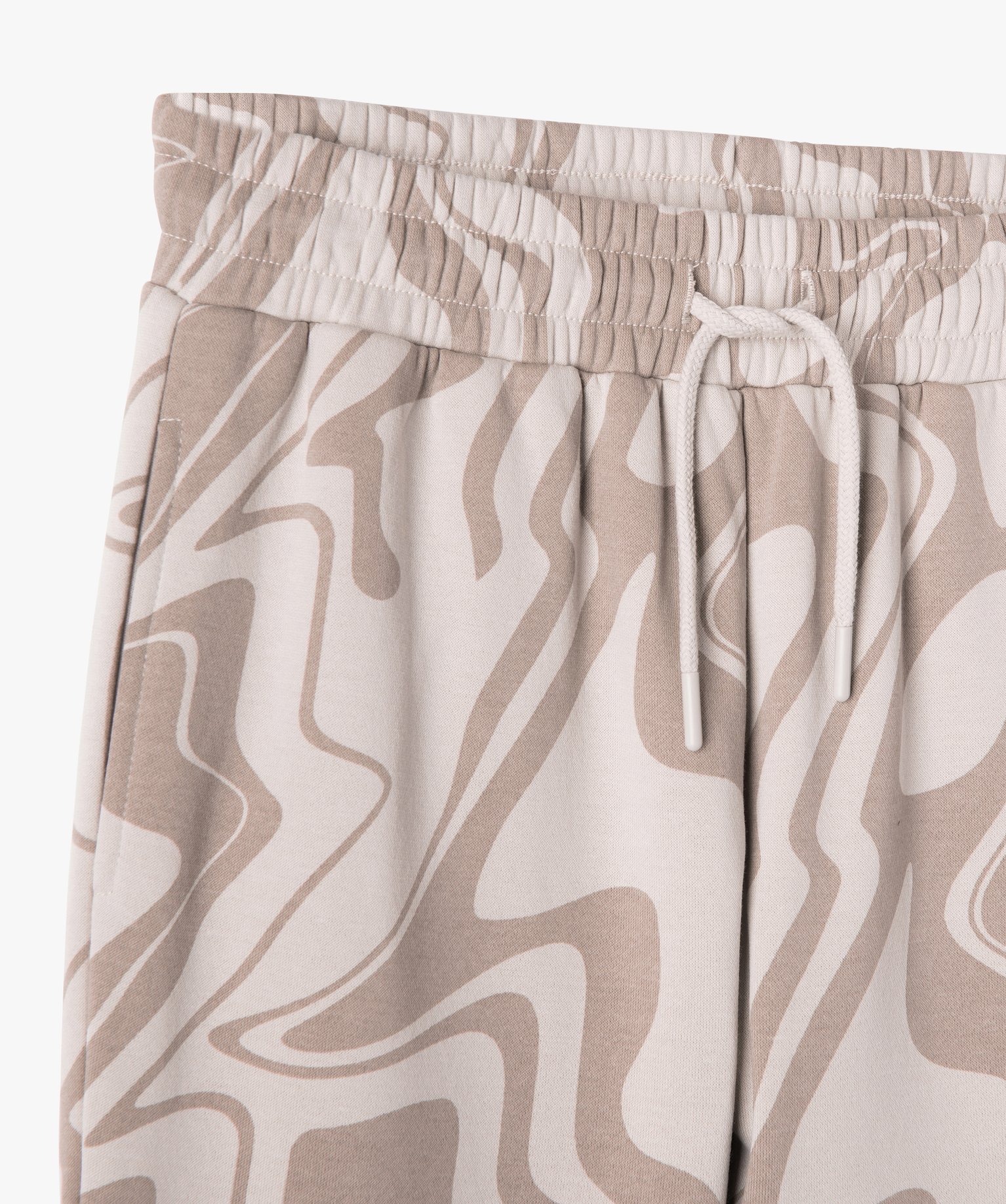 Pantalon de jogging fille imprimé avec intérieur molletonné imprime | GEMO