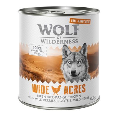 Sparpaket 12 x 800 g Wolf of Wilderness 