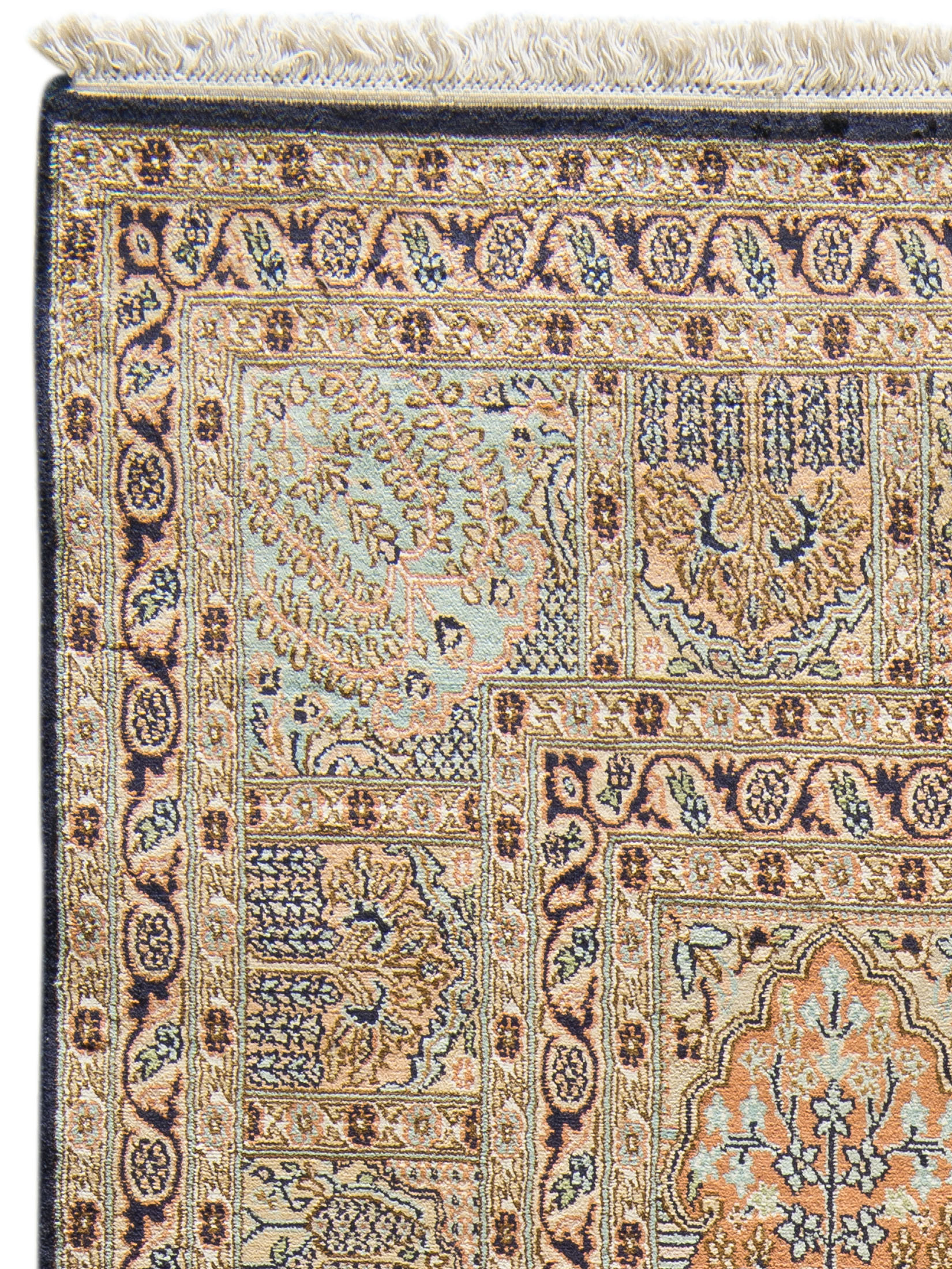 Kaschmir Seide 18/18 ca. 171 x 253 cm, Unikat / Einzelstück