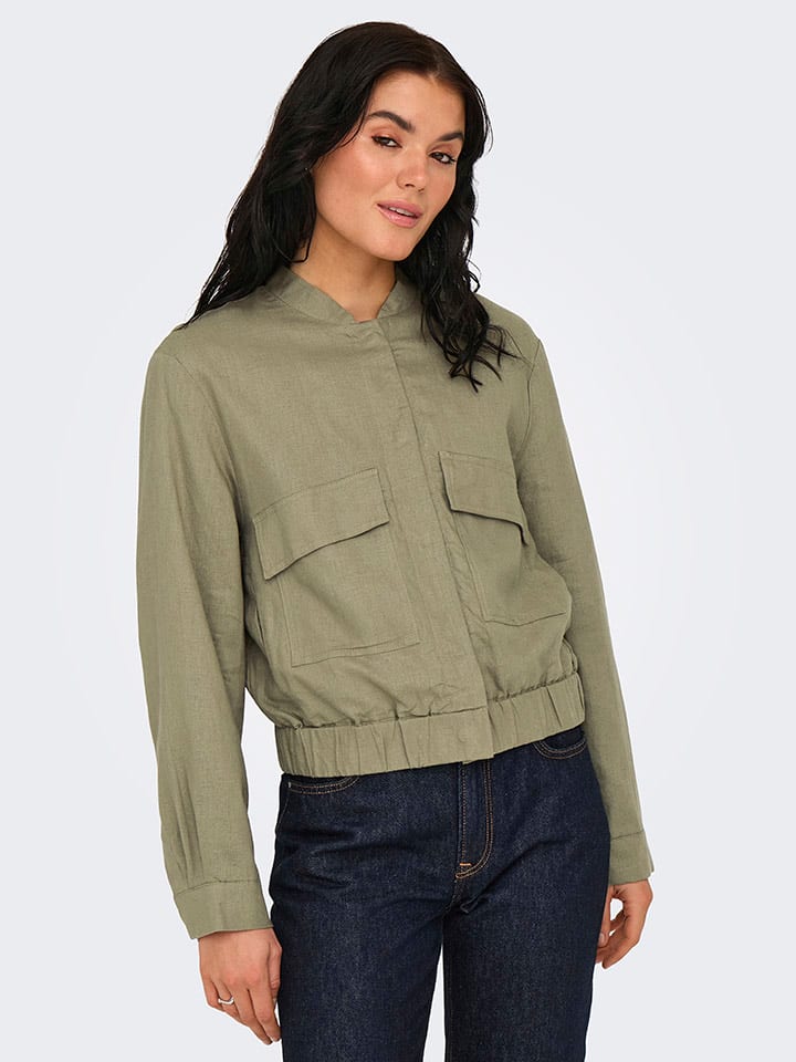 JDY Übergangsjacke in Khaki günstig kaufen