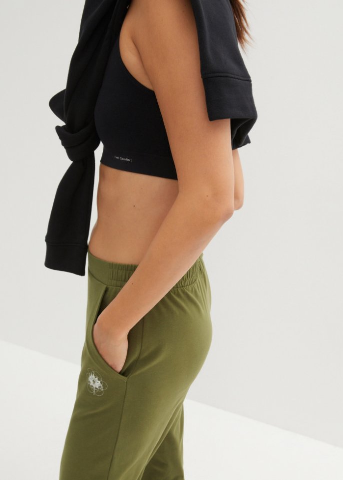 Shirthose mit Komfortbund, weites Bein