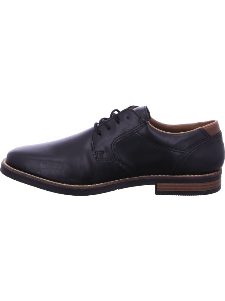 rieker Schnürschuh in schwarz günstig kaufen