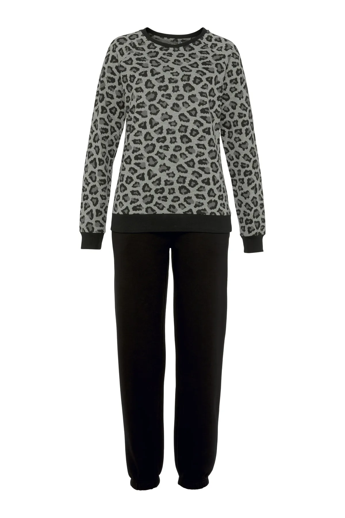 Vivance  Pyjama set - Grau - Unifarben