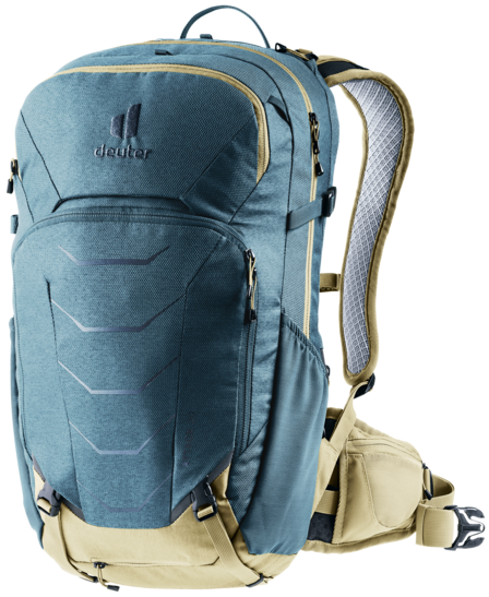 deuter Attack 20 | Fahrradrucksack mit modernem Protektor