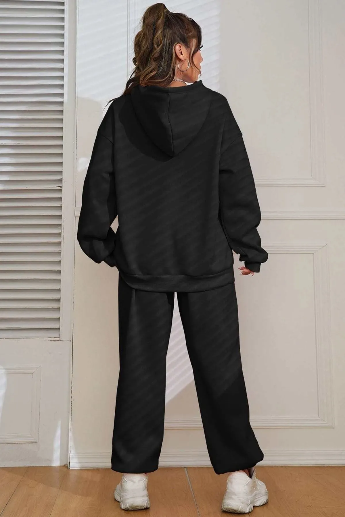 uyguntarz  Unisex-Trainingsanzug-Set mit Tiger-Print