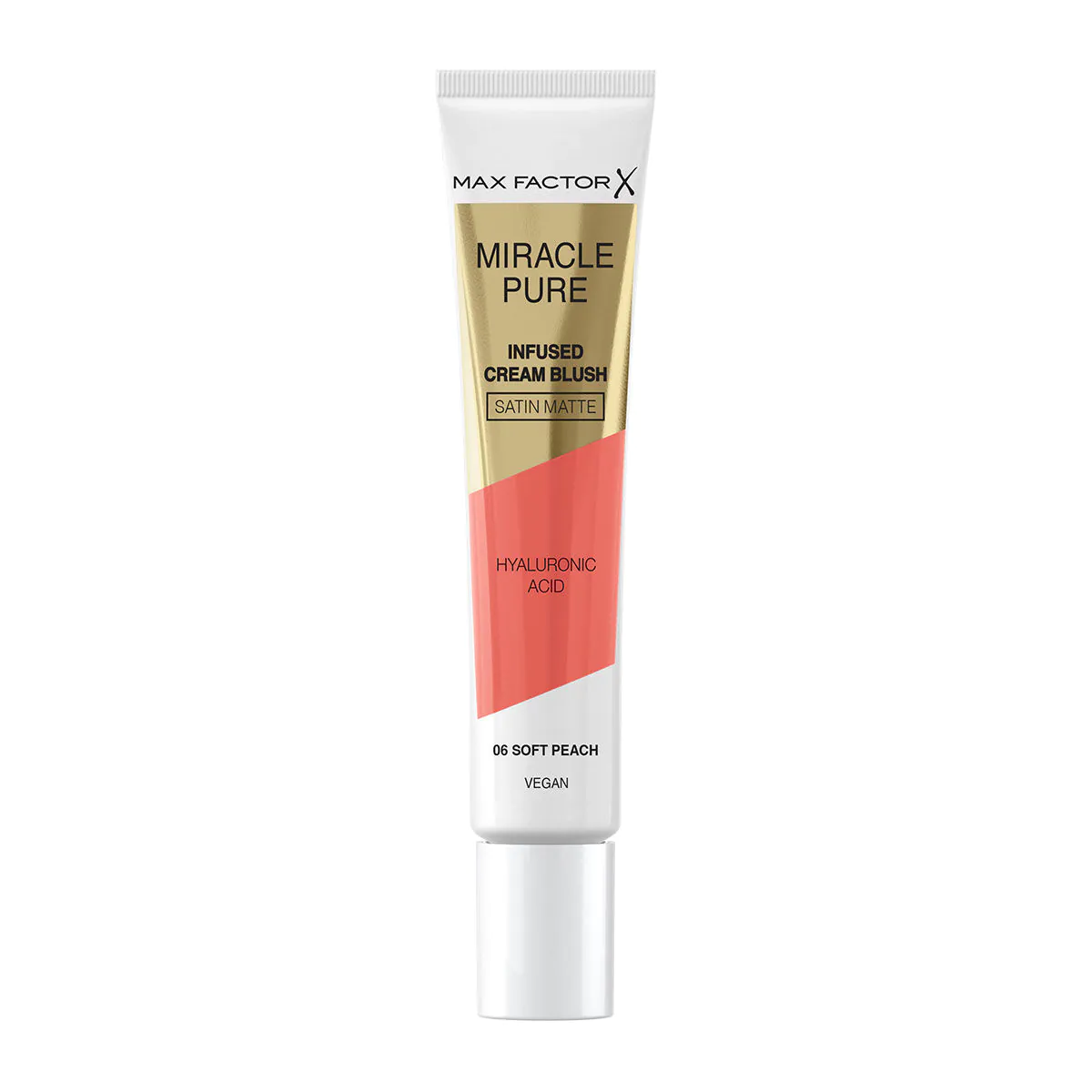 Max Factor Miracle Pure Cream Blush, 06 Soft Peach