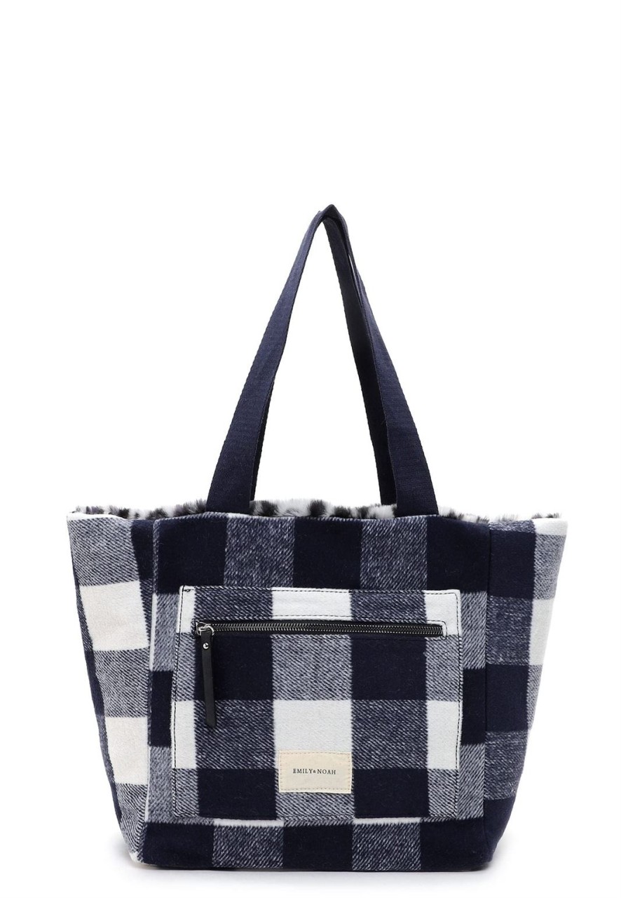 EMILY & NOAH Handtaschen blau Ingeborg