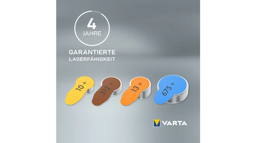 VARTA Hearing Aid  Batteries 312 Blister 6er