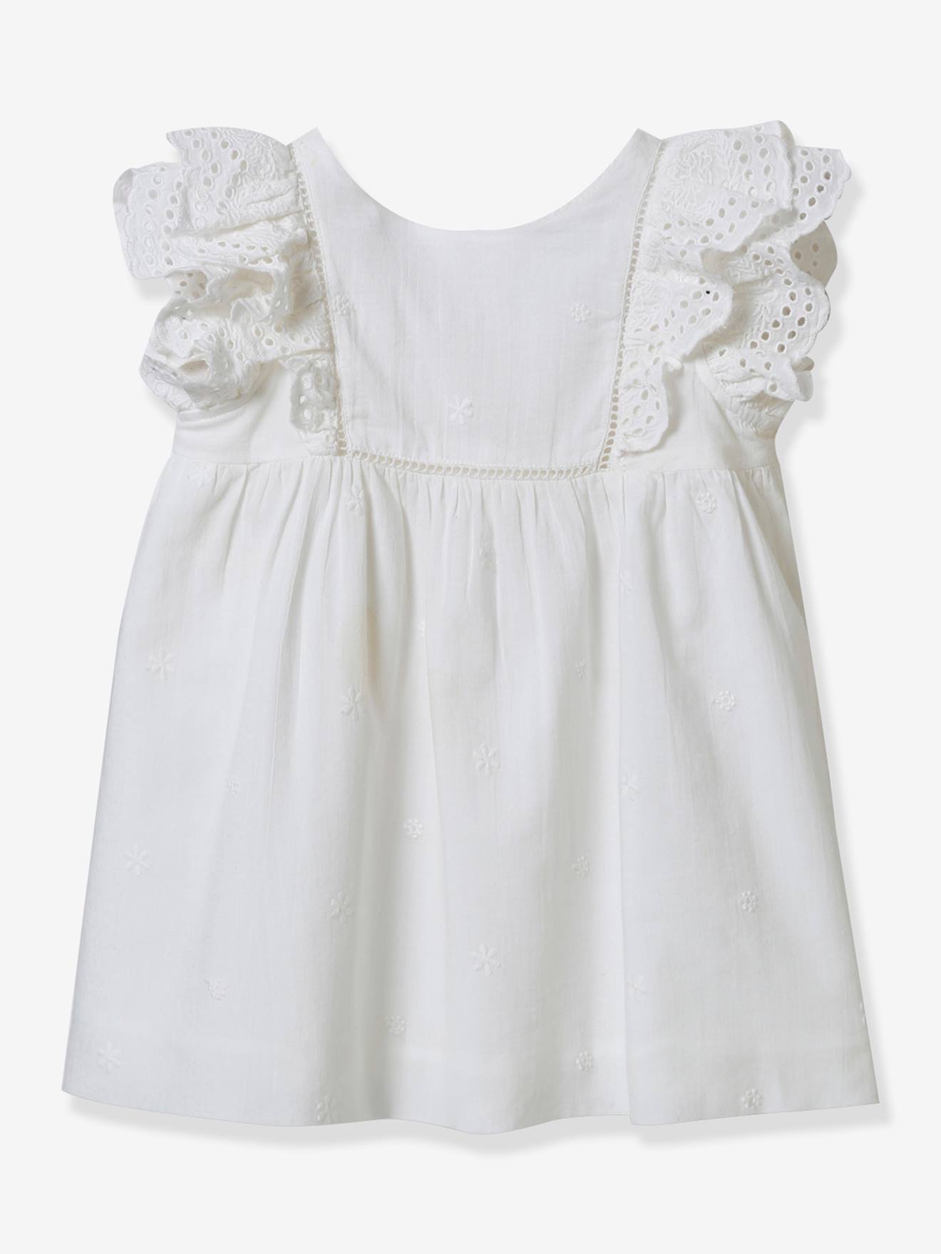 Robe brodée bébé Romy CYRILLUS