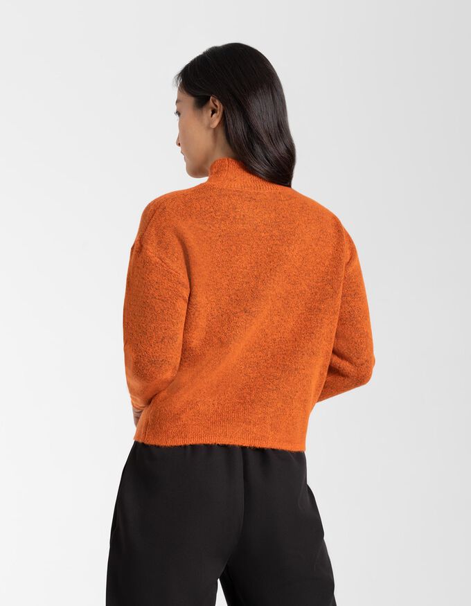 Damen Pullover - Stehkragen