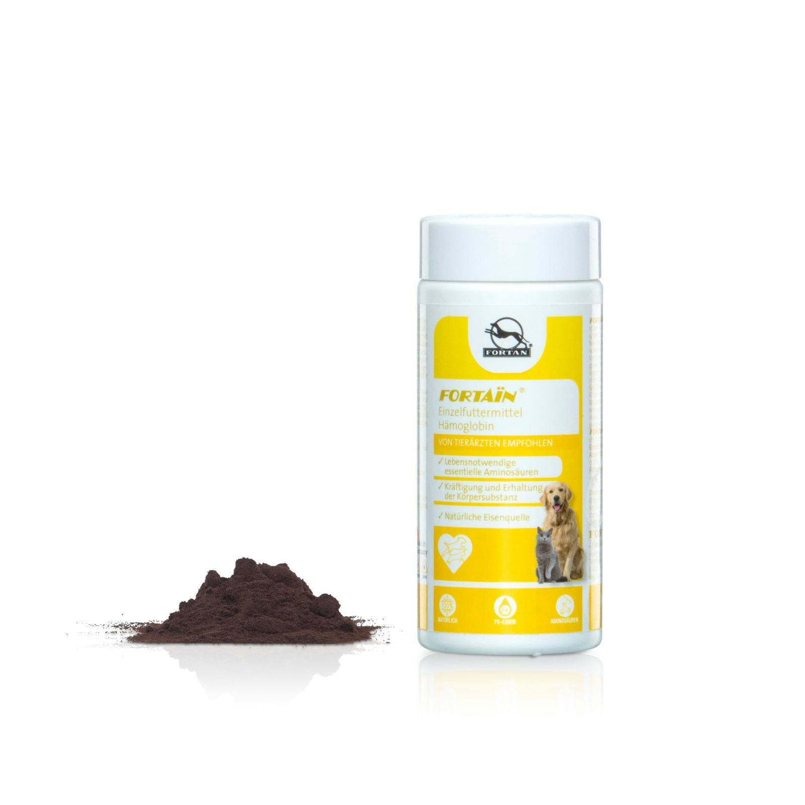 Fortan Ergänzungsfutter & Aufzucht Fortan Fortain Pulver Eisenquelle 80 g