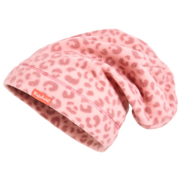 Playshoes - Kid's Fleece-Beanie Leo-Print - Mütze