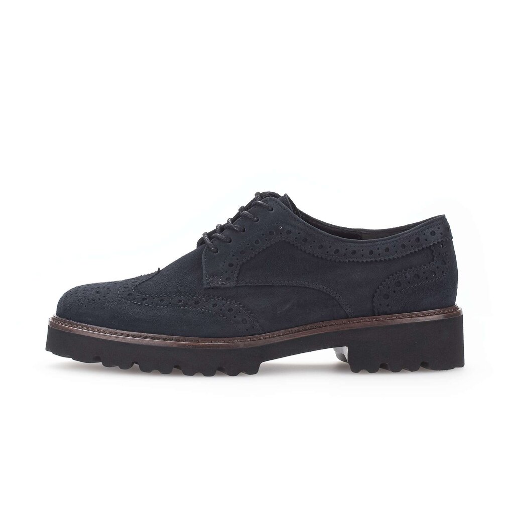 Gabor fashion Schnürschuh blau