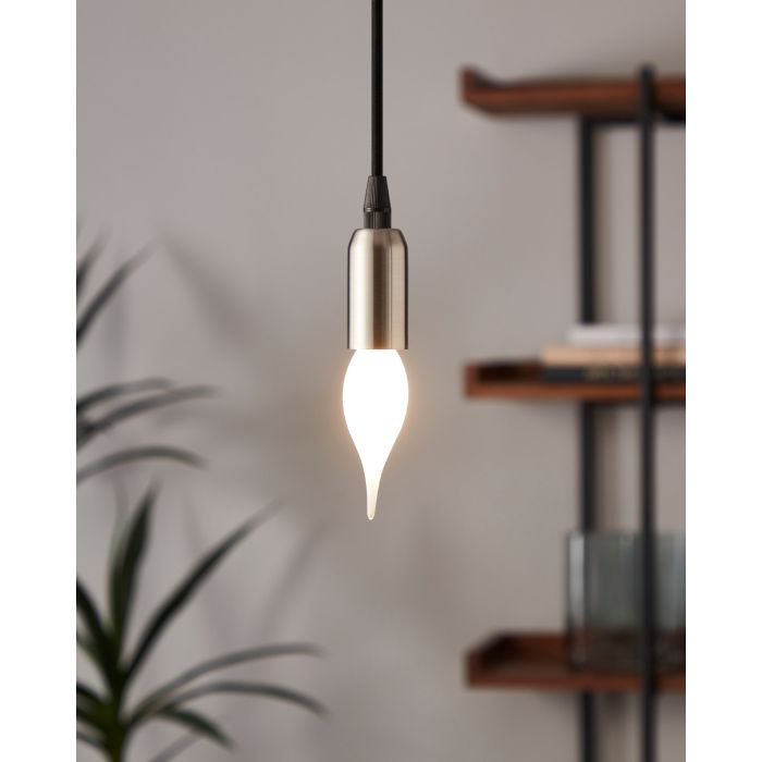 EGLO E14 LED Leuchtmittel Kerzenform Opalweiß