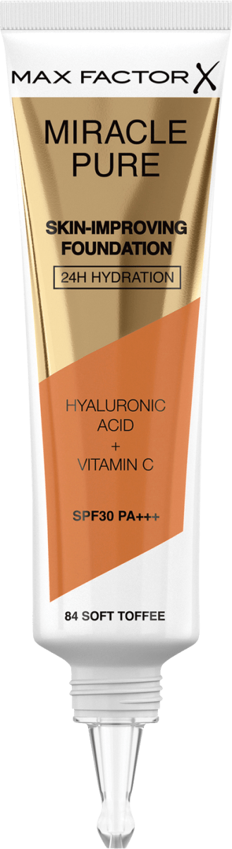 Foundation Miracle Pure 84 Soft Toffee, LSF 30, 30 ml
