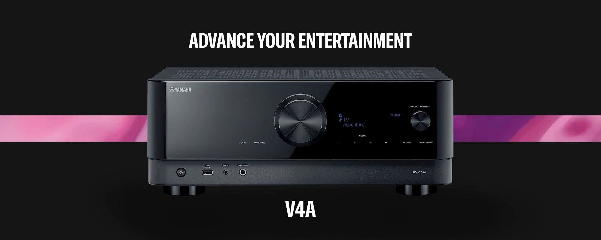Yamaha RX-V4A 5.2 AV-Receiver (Bluetooth, LAN (Ethernet), WLAN)