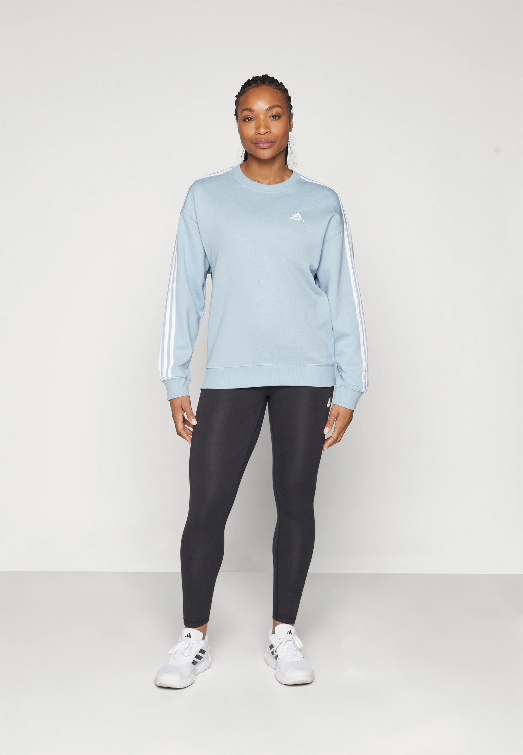 adidas Sportswear ESSENTIALS 3 STRIPES FRENCH TERRY - Sudadera