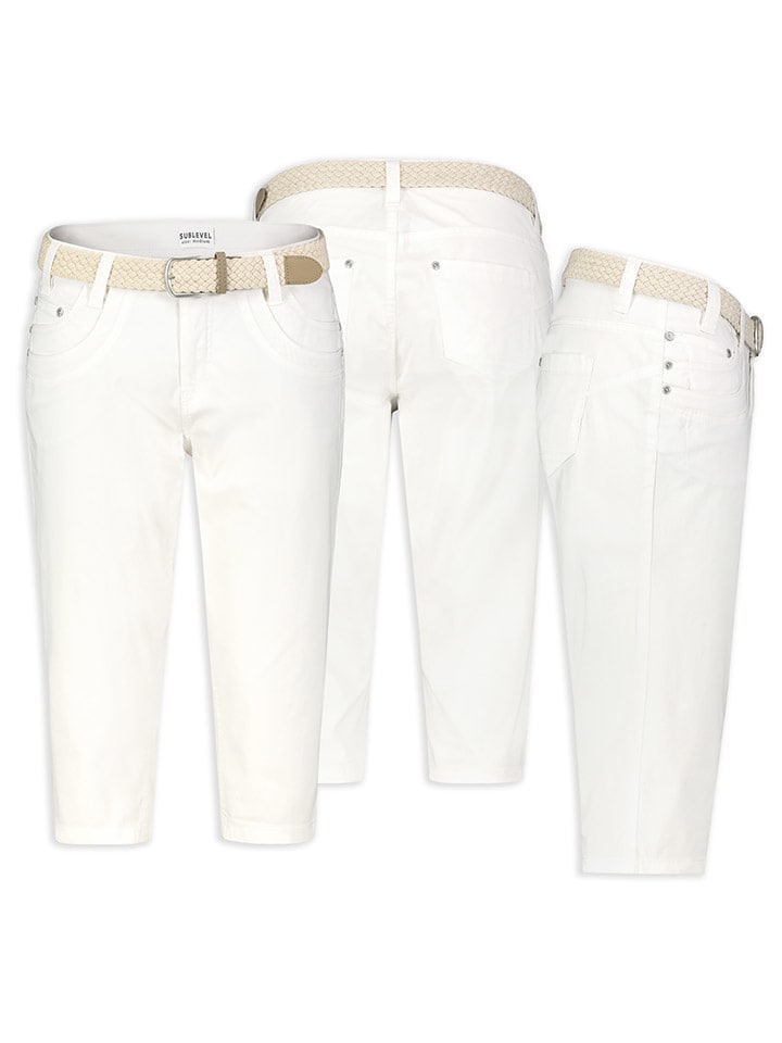 Sublevel Caprihose in Weiß günstig kaufen