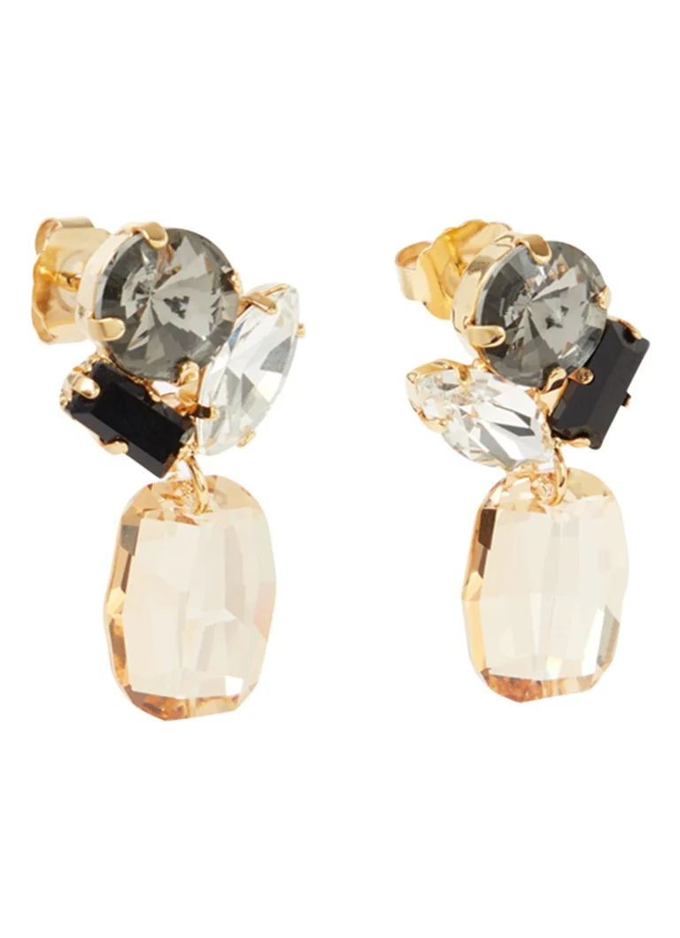 LOTT. gioielli Elle stud earrings with zirconia