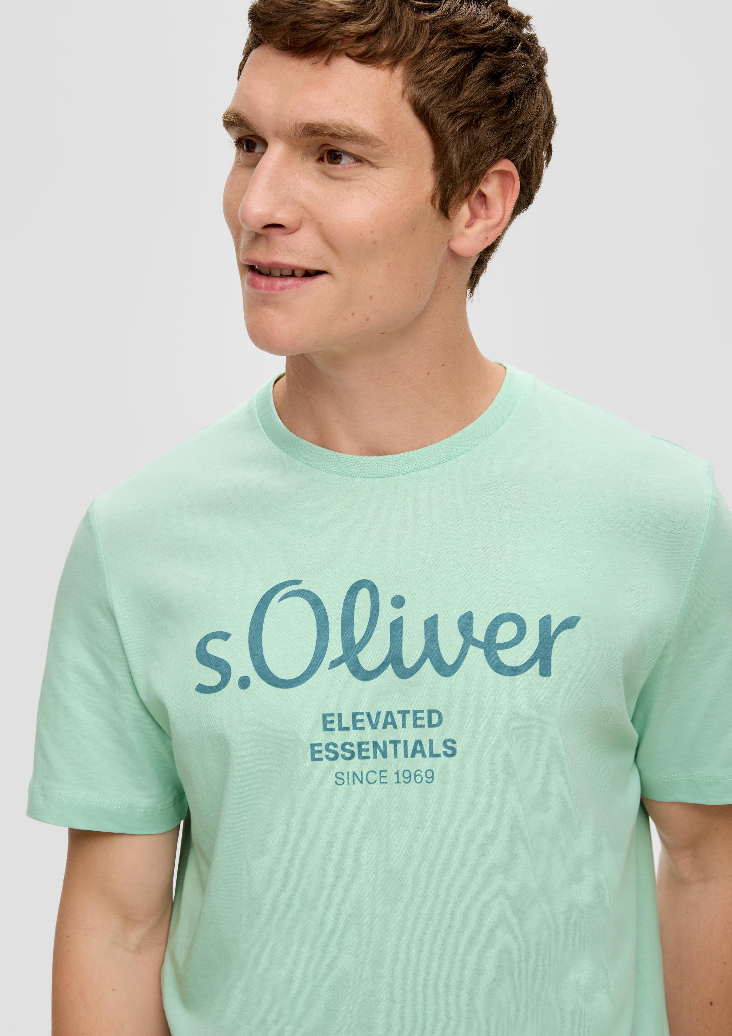 T-Shirt mit Frontprint  2141458-65D1
