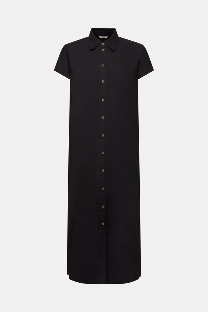 Blusenkleid mit Leinen