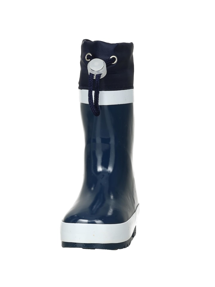 Playshoes Gummistiefel Basic gefüttert in Marine günstig kaufen