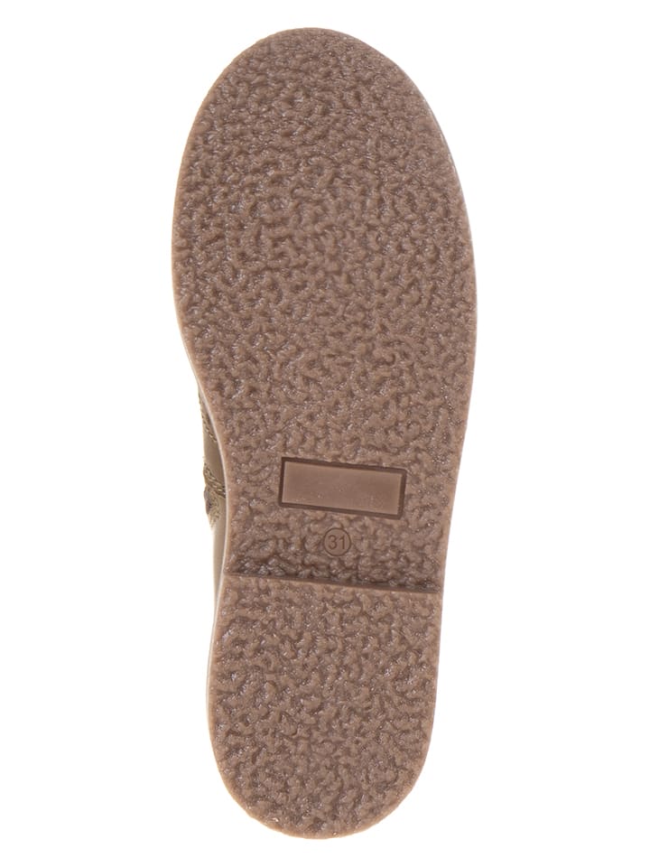 lamino Leder-Chelsea-Boots in Grün günstig kaufen