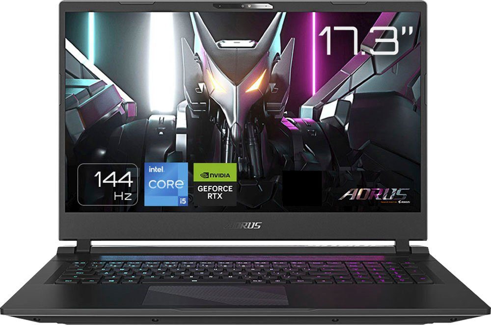 Gigabyte AORUS 17 BSF-73DE654SH Gaming-Notebook (43,94 cm/17,3 Zoll, Intel Core i7 13700H, GeForce RTX 4070, 1000 GB SSD)
