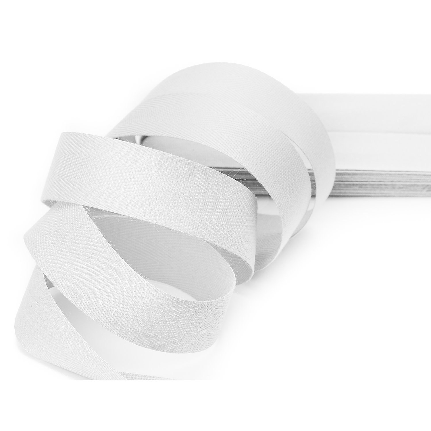 buttinette Nahtband, weiß, Breite: 2 cm, 5 m