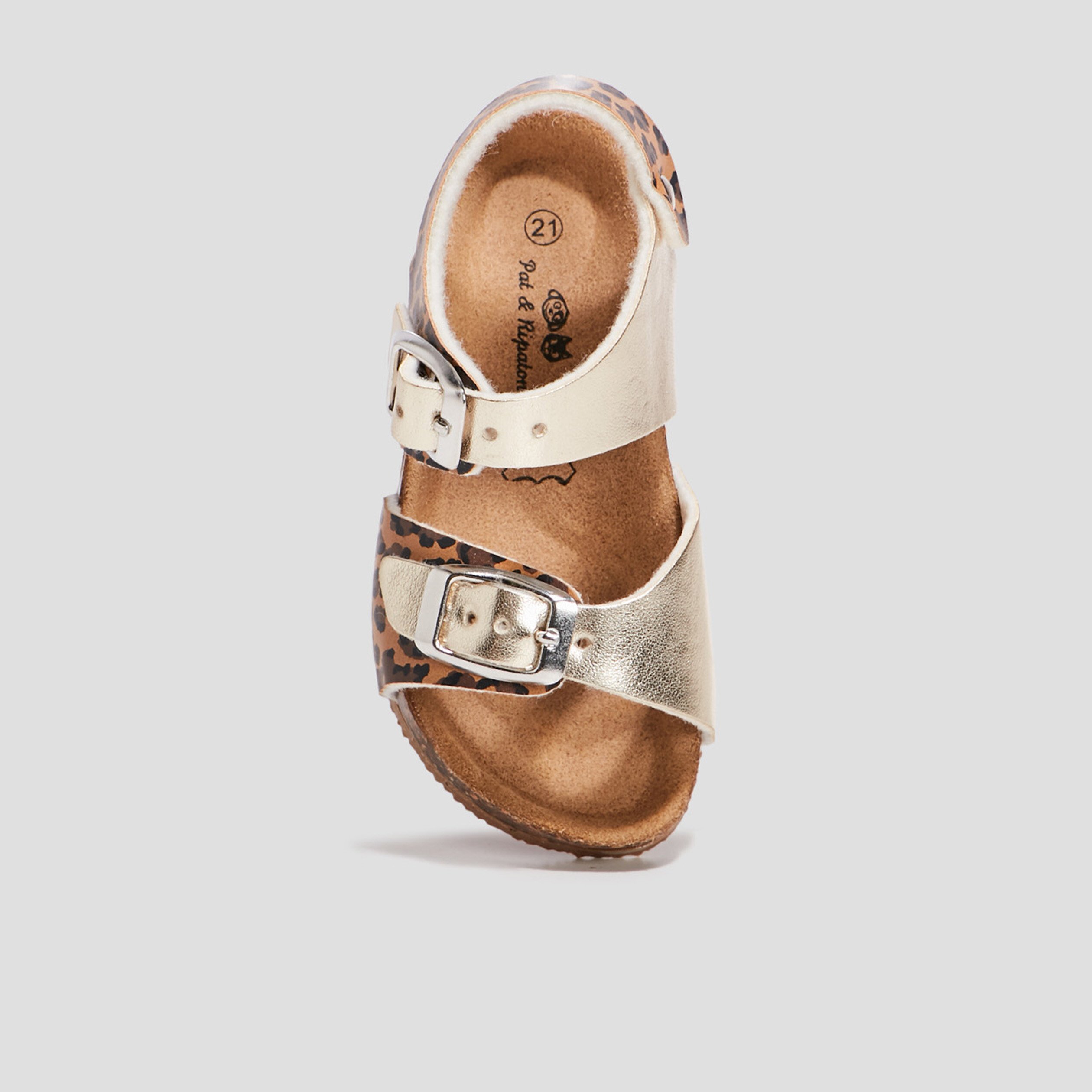 Sandales jaune or bébé fille | La Halle