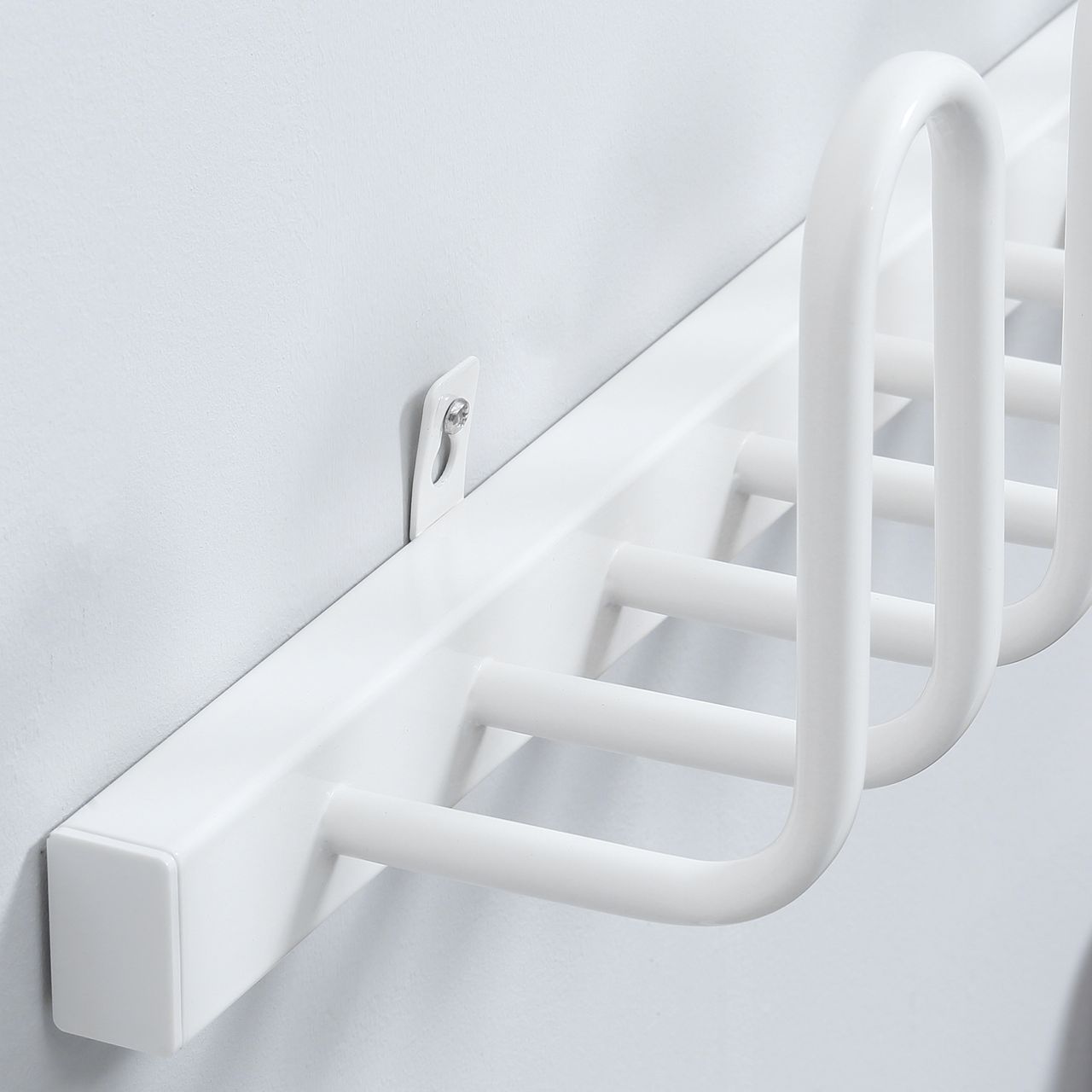 HOMCOM 60 W Elektrischer Schuhtrockner für 3 Paar Schuhe Wandmontage Haushalt