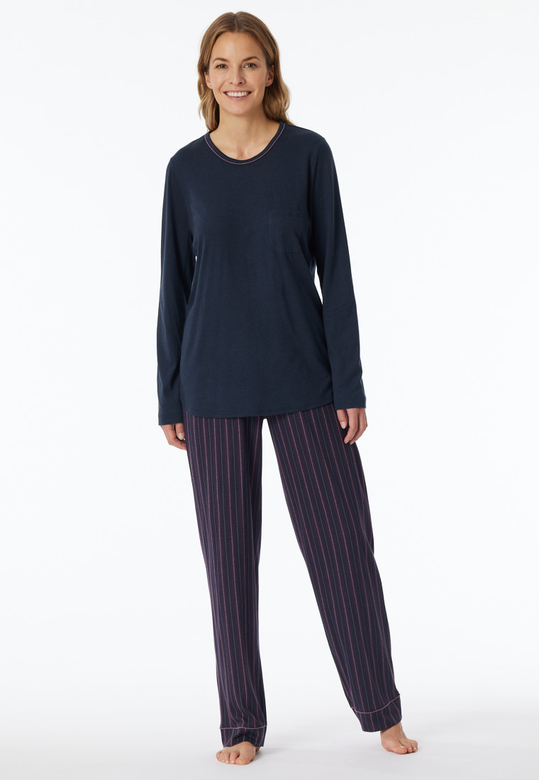 Schlafanzug lang multicolor - Comfort Nightwear