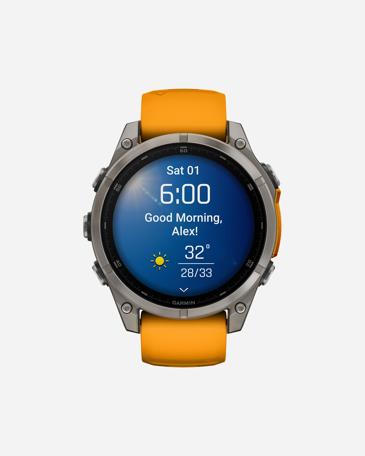 Garmin Fenix 8 Amoled 47mm Sapphire Multifunction Watch 010-02904-11