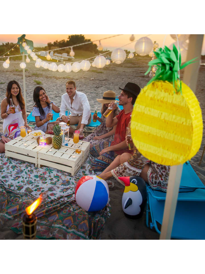 relaxdays Pinata Ananas in Gelb günstig kaufen onesize