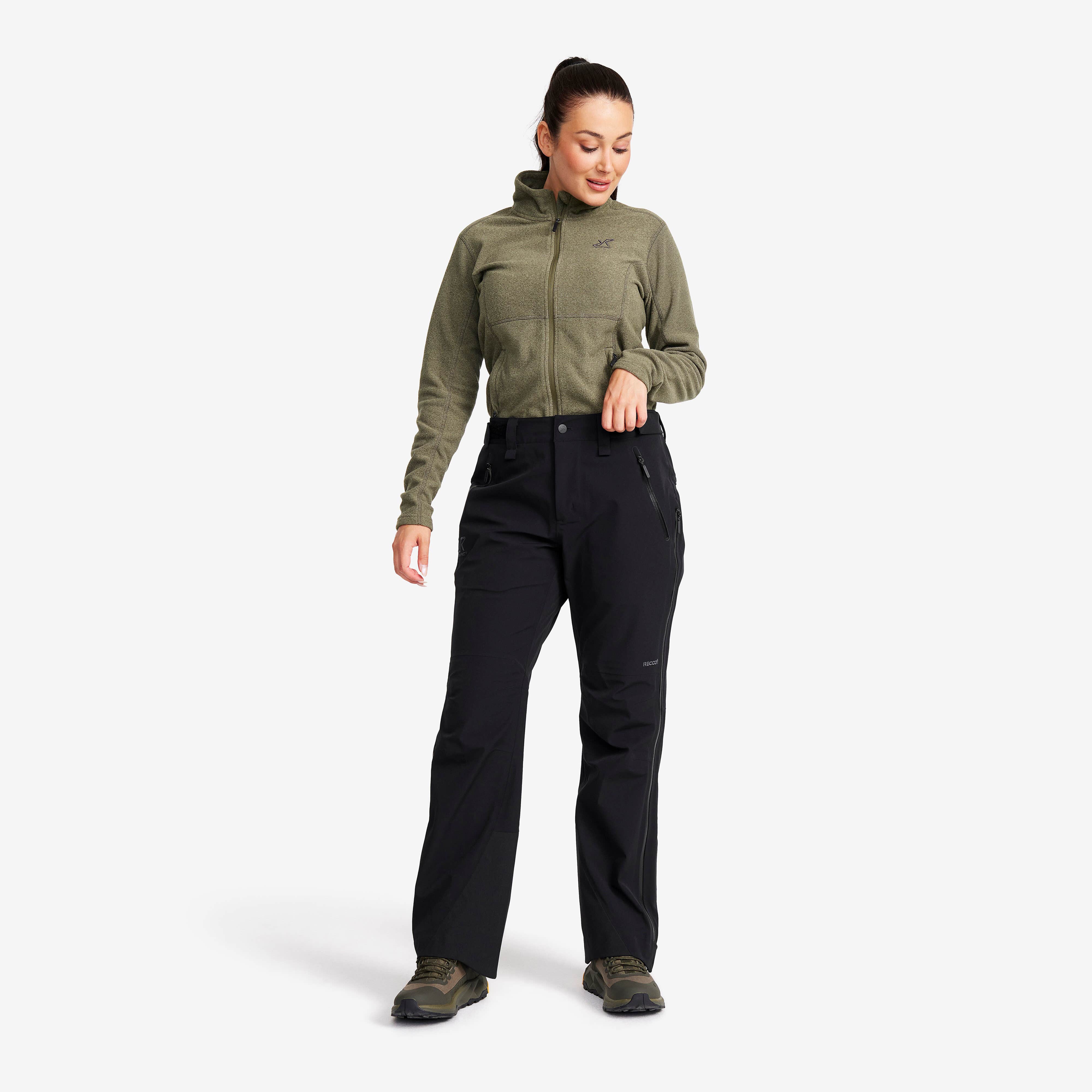 Cyclone Zip-up 3L Pants Femme Black