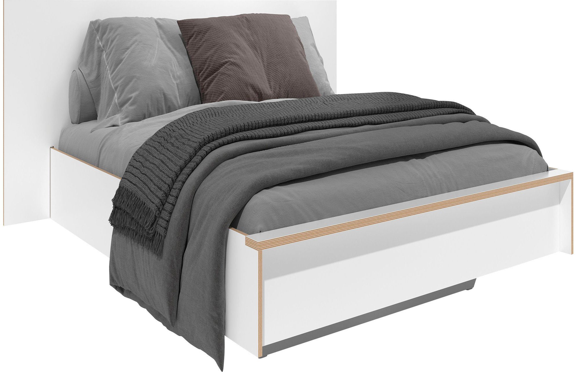Müller SMALL LIVING Kopfteil FLAI WIDE, ohne Kopfteil, korrespondiert in der Breite mit den ADD Ons
