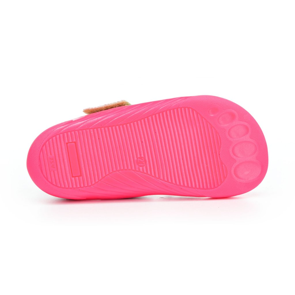 Pegres SBF10F rosa Barfußhausschuhe