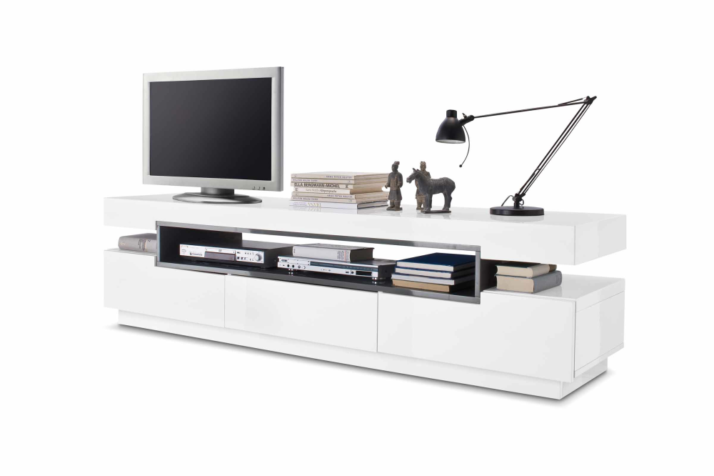 TV-Lowboard mit 3 Schubkästen Laura