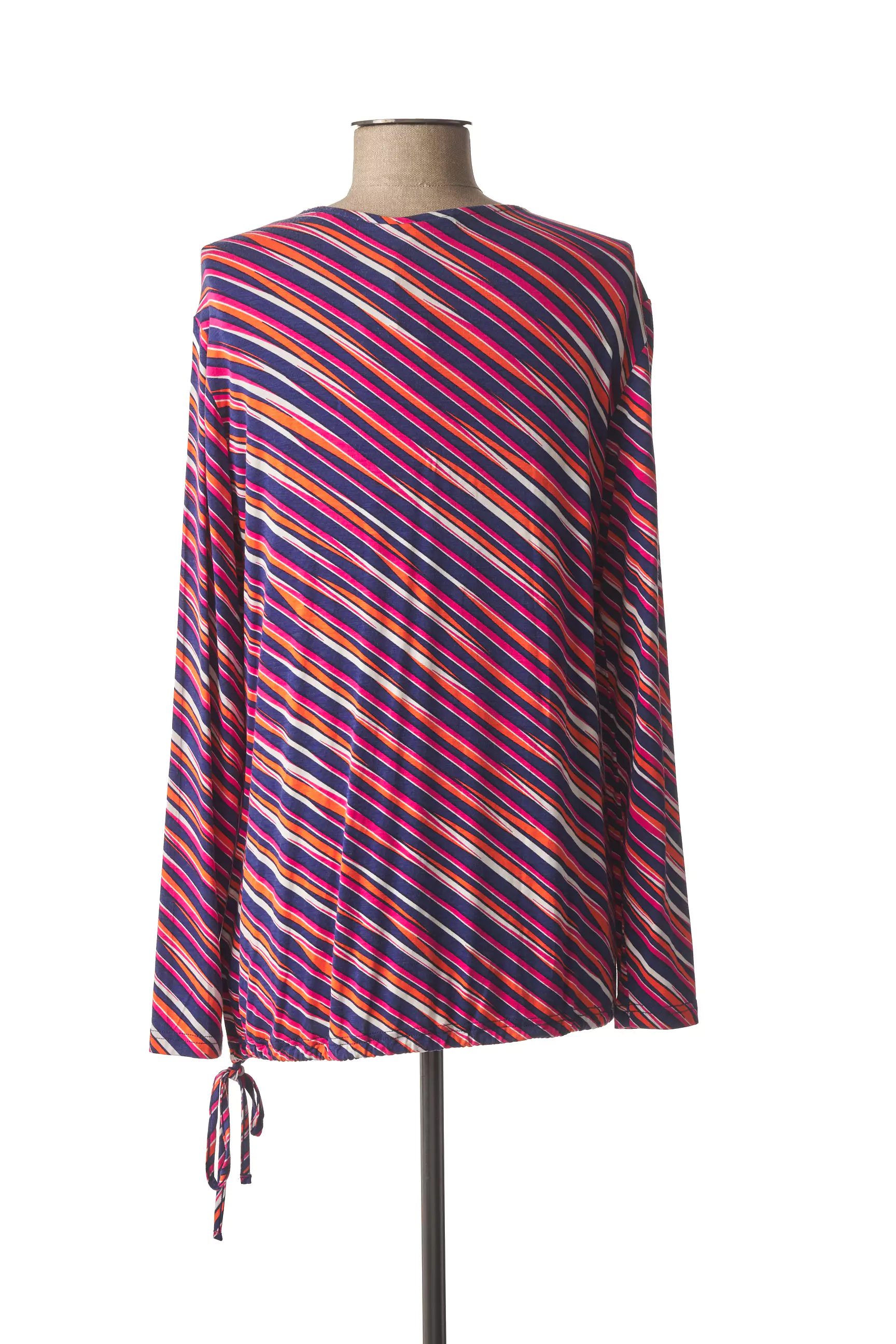 Fransa Tshirts Femme couleur bleu