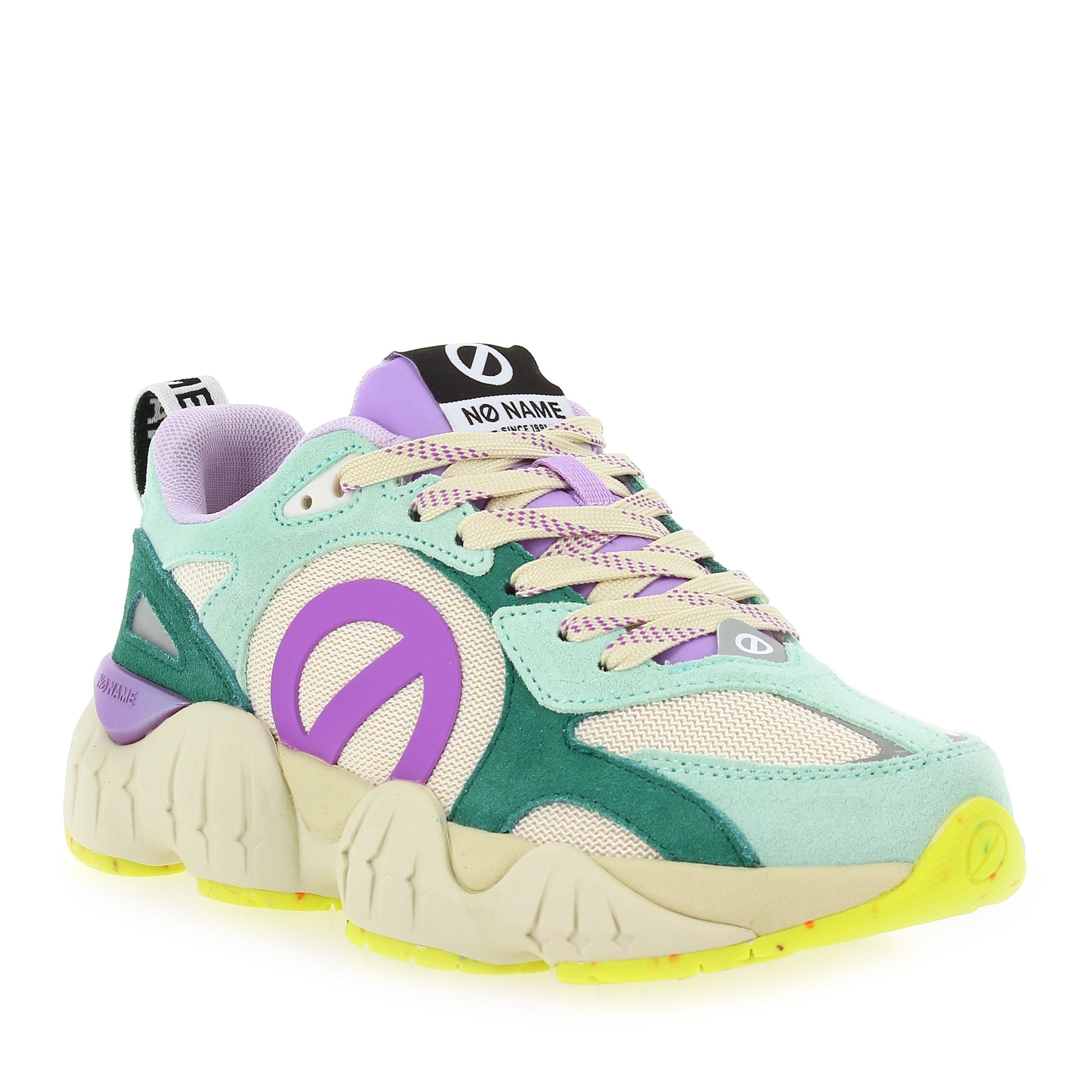 No Name  KRAZEE RUNNER - Vert Mauve