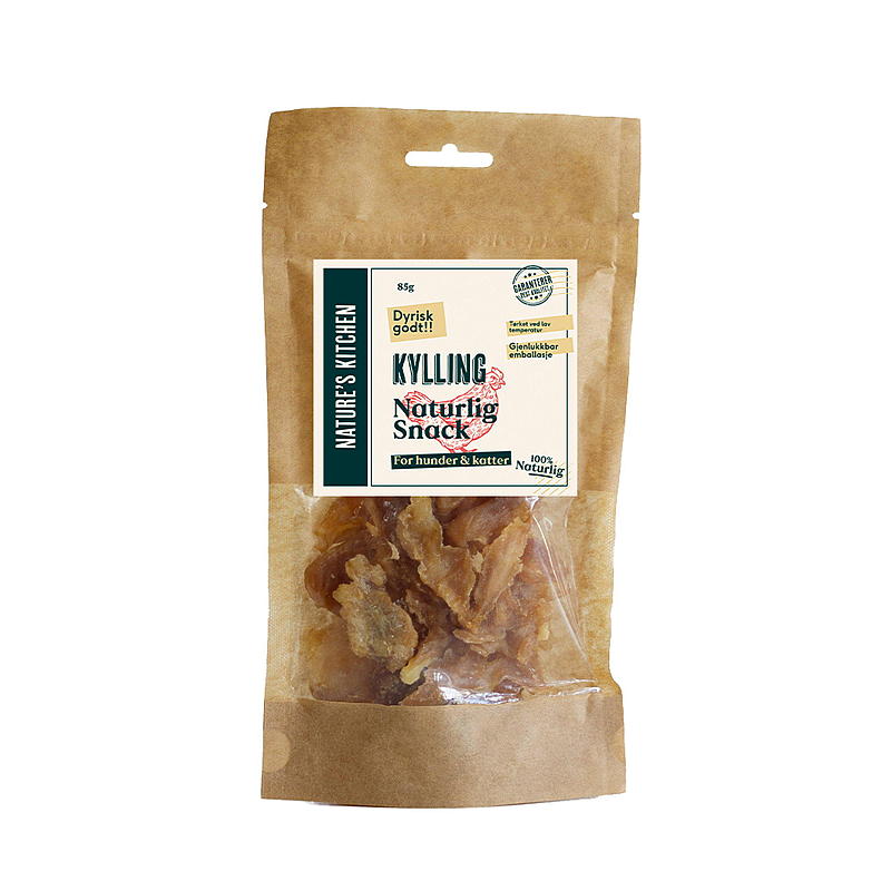 Hundemat 85 g chicken Nature's kitchen