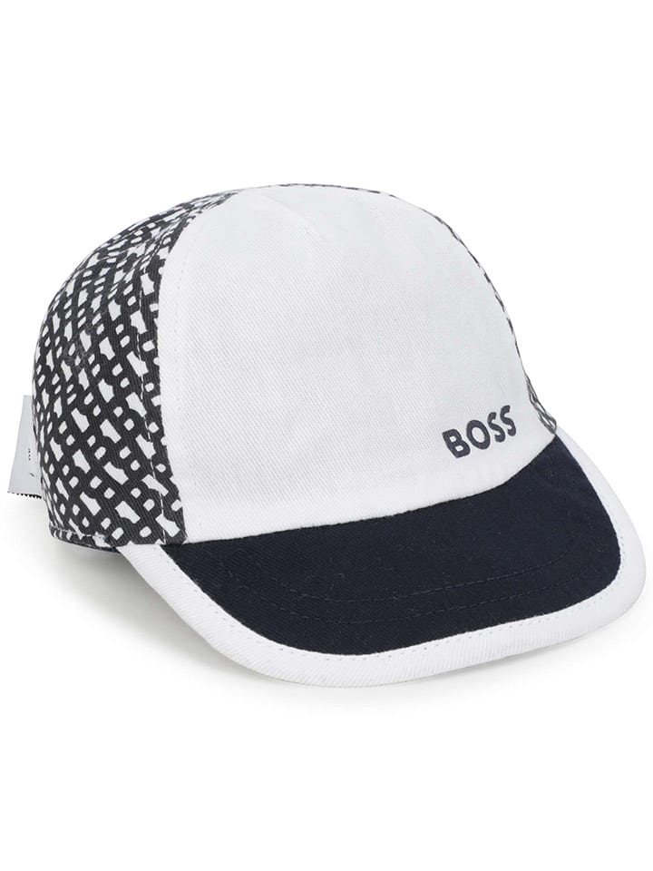 Hugo Boss Kids Cap in Dunkelblau/ Weiß günstig kaufen