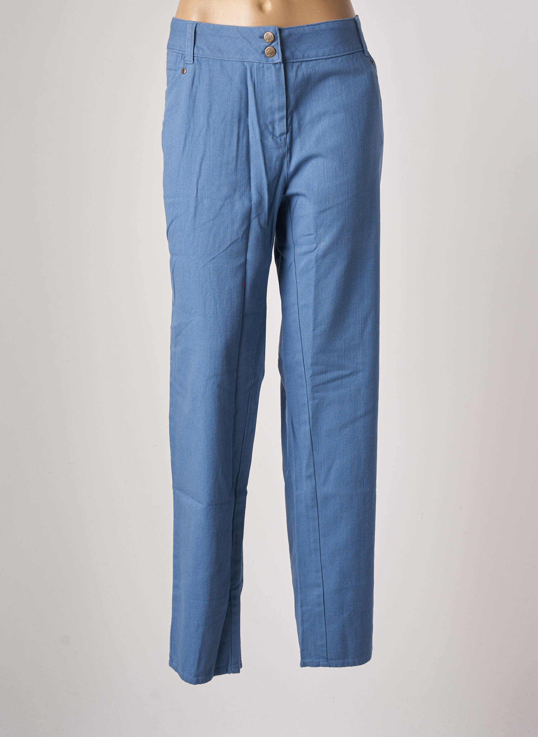 Jac Jac Jeans Coupe Droite Femme couleur bleu
