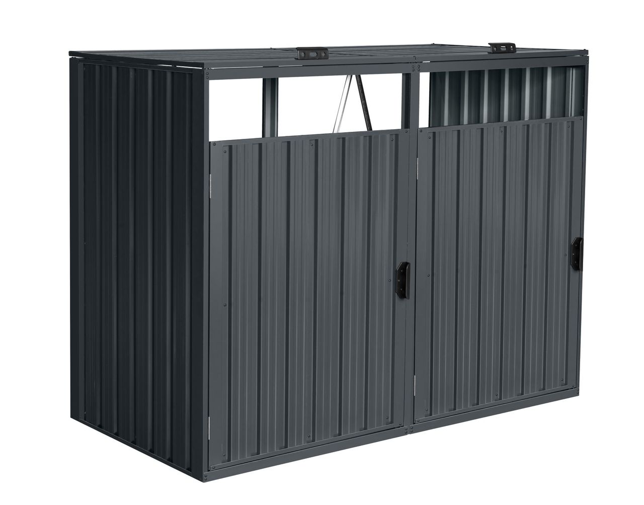 HC Garten & Freizeit Modulare Mülltonnenbox Mülltonnenverkleidung Erweiterung