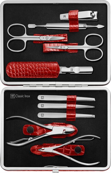 ZWILLING Beauty Classic Nagelpflege-Set - red Maniküre-Set