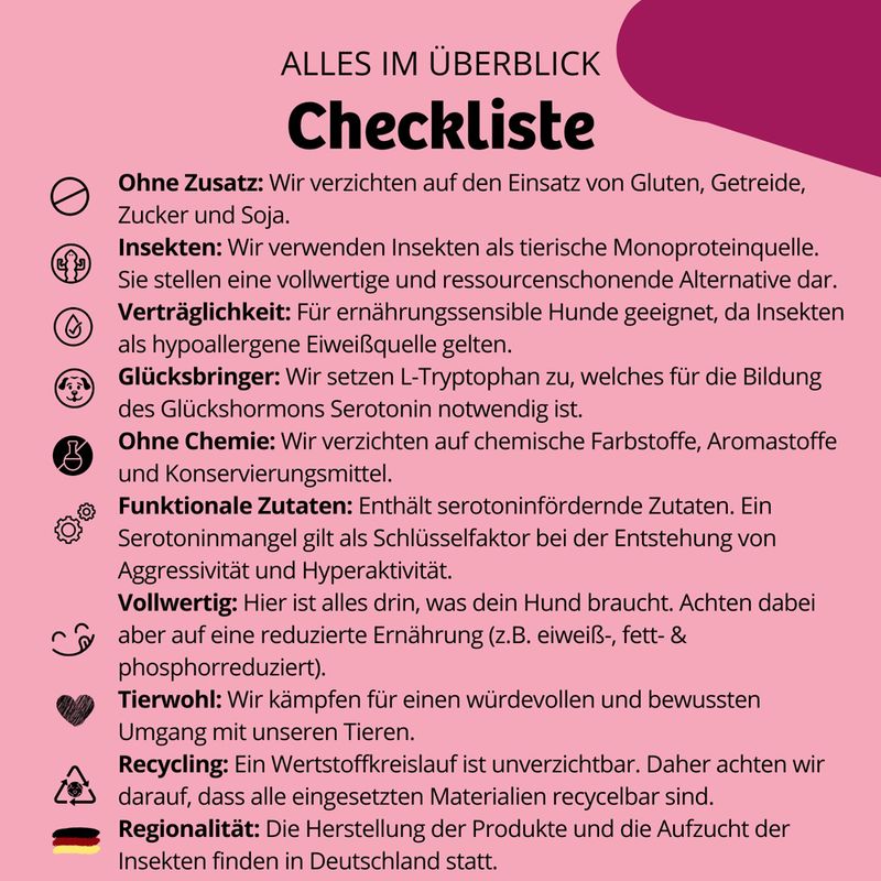 BugBell BugTerrine Adult Insekten, Cranberry und Käse